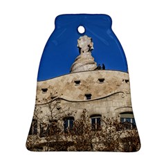 Gaudi, La Pedrera Building, Barcelona - Spain Bell Ornament (two Sides) by dflcprintsclothing