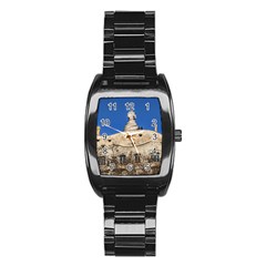 Gaudi, La Pedrera Building, Barcelona - Spain Stainless Steel Barrel Watch