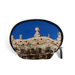 Gaudi, La Pedrera Building, Barcelona - Spain Accessory Pouch (small) by dflcprintsclothing