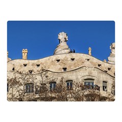 Gaudi, La Pedrera Building, Barcelona - Spain Double Sided Flano Blanket (mini)  by dflcprintsclothing