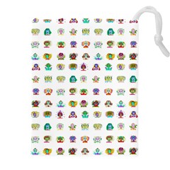 All The Aliens Teeny Drawstring Pouch (4xl)