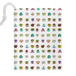 All The Aliens Teeny Drawstring Pouch (5XL) Back