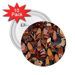 Tukans 2 25  Buttons (10 Pack)  by olgashashok