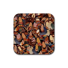 Tukans Rubber Coaster (square)  by olgashashok