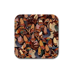 Tukans Rubber Square Coaster (4 Pack) 