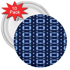 Digital Boxes 3  Buttons (10 Pack)  by Sparkle