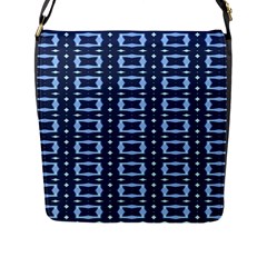 Digital Boxes Flap Closure Messenger Bag (l) by Sparkle