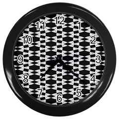 Geometric Wall Clock (black) by Sparkle