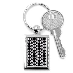 Geometric Key Chain (rectangle) by Sparkle