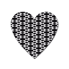 Geometric Heart Magnet by Sparkle