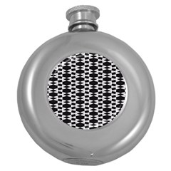 Geometric Round Hip Flask (5 Oz) by Sparkle