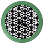 geometric Color Wall Clock Front