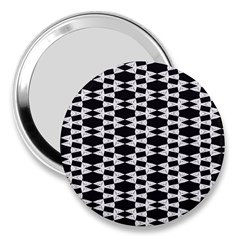 Geometric 3  Handbag Mirrors by Sparkle