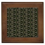 green digitalart Framed Tile Front