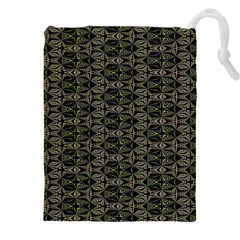 Green Digitalart Drawstring Pouch (4xl)