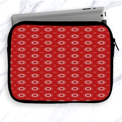 Red Kalider Apple Ipad 2/3/4 Zipper Cases by Sparkle