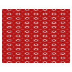 Red Kalider Double Sided Flano Blanket (medium)  by Sparkle