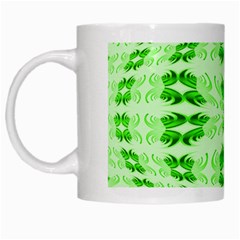 Digital Illusion White Mugs by Sparkle