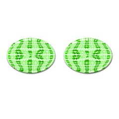 Digital Illusion Cufflinks (oval) by Sparkle