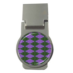 Digital Grapes Money Clips (round)  by Sparkle