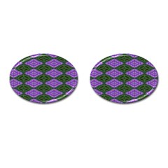 Digital Grapes Cufflinks (oval) by Sparkle