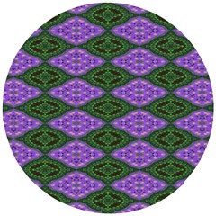 Digital Grapes Wooden Puzzle Round by Sparkle