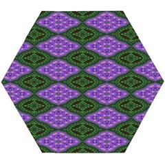 Digital Grapes Wooden Puzzle Hexagon by Sparkle