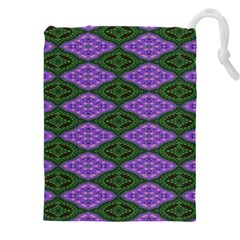 Digital Grapes Drawstring Pouch (5xl)