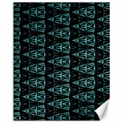 Digital Triangles Canvas 11  X 14  by Sparkle