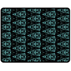 Digital Triangles Fleece Blanket (medium)  by Sparkle