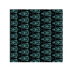 Digital Triangles Small Satin Scarf (square) by Sparkle