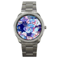 Flowers Sport Metal Watch