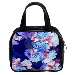 Flowers Classic Handbag (two Sides)