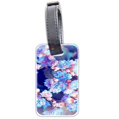 Flowers Luggage Tag (two Sides) by Sparkle