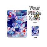 Flowers Playing Cards 54 Designs (Mini) Front - Heart2