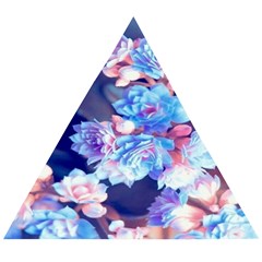 Flowers Wooden Puzzle Triangle by Sparkle