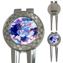 Flowers 3-in-1 Golf Divots by Sparkle