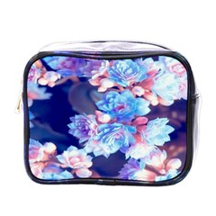 Flowers Mini Toiletries Bag (one Side) by Sparkle