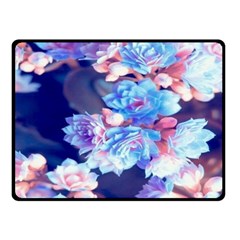 Flowers Fleece Blanket (small) by Sparkle