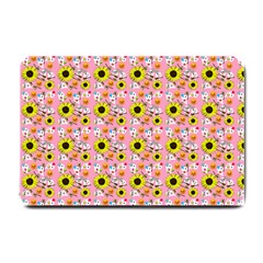 Hawaii Ghost Pink Small Doormat  by snowwhitegirl