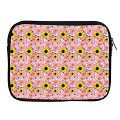 Hawaii Ghost Pink Apple Ipad 2/3/4 Zipper Cases by snowwhitegirl