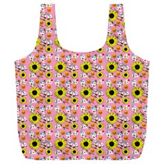 Hawaii Ghost Pink Full Print Recycle Bag (xxl) by snowwhitegirl