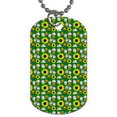 Hawaii Ghost Green Dog Tag (Two Sides)