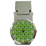 Hawaii Ghost Green Money Clip Watches Front