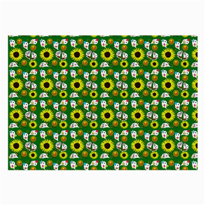 Hawaii Ghost Green Large Glasses Cloth