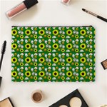 Hawaii Ghost Green Cosmetic Bag (Large) Back