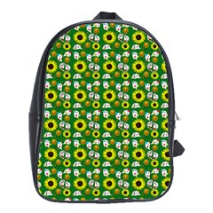 Hawaii Ghost Green School Bag (Large)