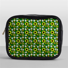 Hawaii Ghost Green Mini Toiletries Bag (One Side)