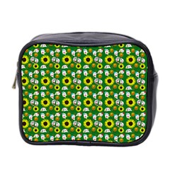 Hawaii Ghost Green Mini Toiletries Bag (Two Sides)