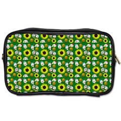 Hawaii Ghost Green Toiletries Bag (Two Sides)